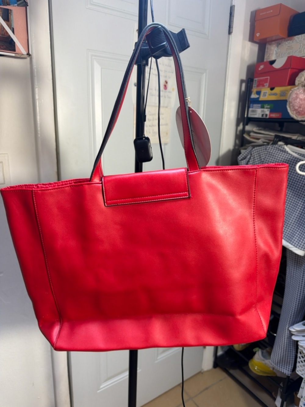 Elizabeth Arden Red Tote Bag with Shoulder Straps